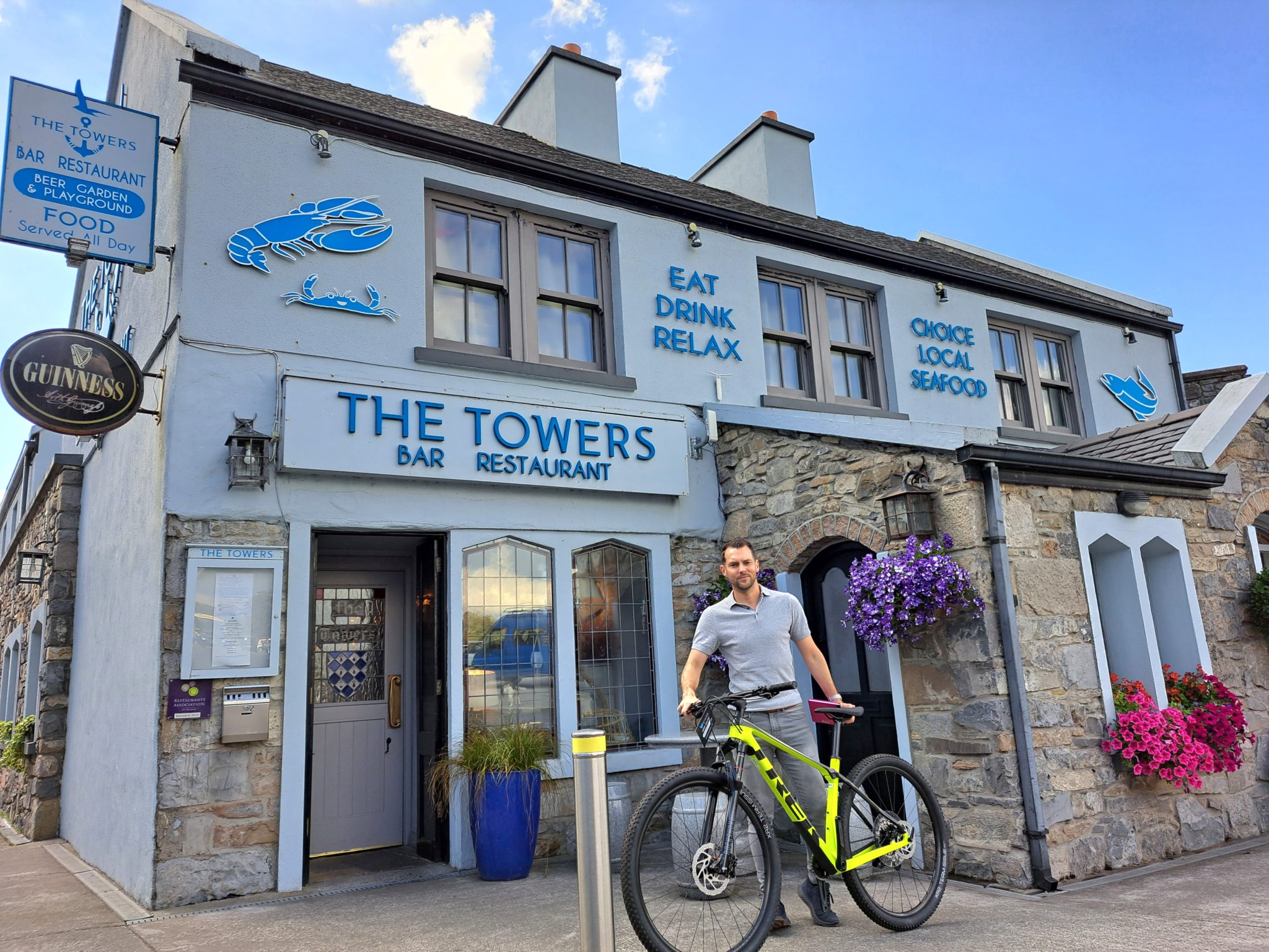 Tom Bourke The Towers bar and resturant the Quay Westport main sponsor ...